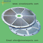 paper processing machinery stainless screen plate