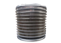 stainless steel ourflow wedge wire slotted pressure screen basket