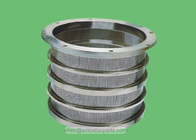 stainless steel wedge wire pressure screen basket for paper pulp