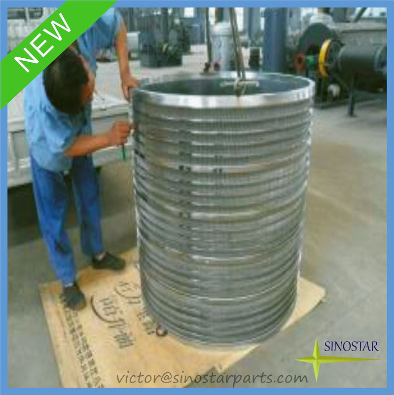 Drilled type Screen Cylinder screen basket for paper machine