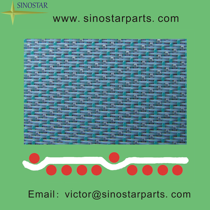 polyester forming fabrics,single layer,CXW28225
