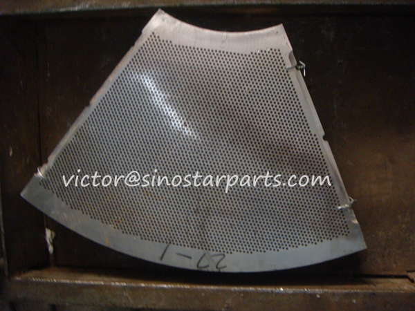perforated stainless steel screen plate for pulp machinee