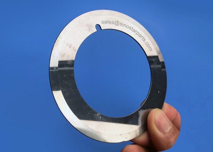 paper converting tungsten carbide circular dished slitter knife