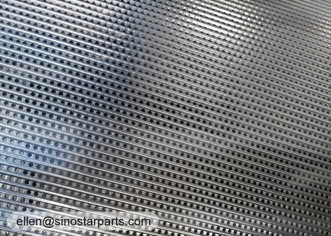 paper mill pressure screen stainless steel drilled hole screen basket