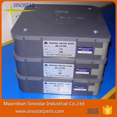 coating lamella doctor blade for flexo and gravure printing machine