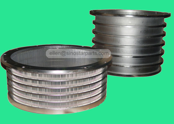 pulping equiptment high presure screen basket for paper making