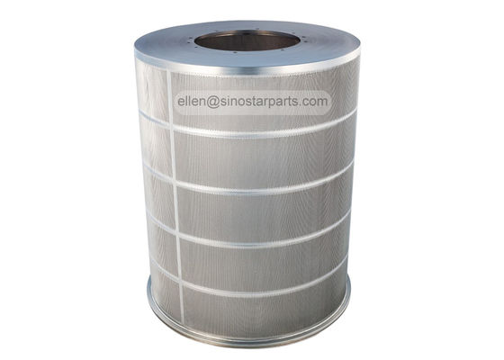 paper pulp industry stainless steel inlfow hole screen basket