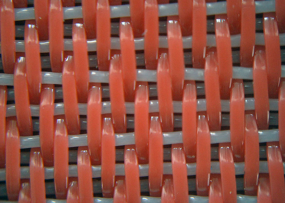 paper making industry plain weave polyester flat wire dryer screen