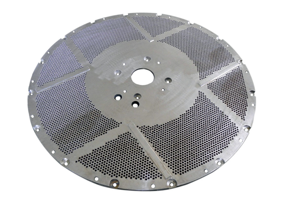 Stainless steel perforated circular screen plate for pape rmaking industry