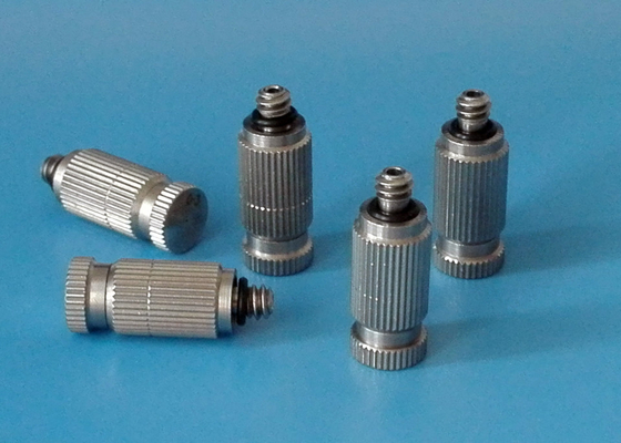 Stainless steel high pressure anti-drop fog misting fine spray nozzle