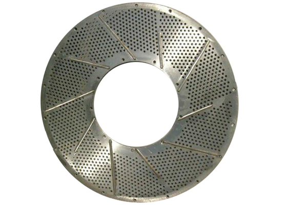 Stainless steel perforated circular screen plate for pape rmaking industry