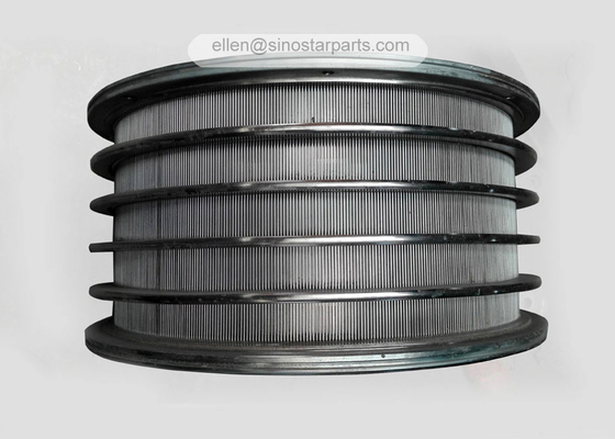 high quality stainless steel outflow slot pressure screen basket