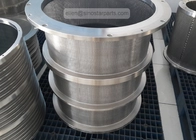 stainless steel 304ss pressure screen hole basket for pulp mill