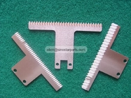 food industry pillow packing machine serrated straight bag cutting blade for candy