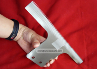 SKD-11 serrated zigzag packaging machine plastic film cutting blade