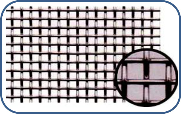 100 mesh Plain weave stainless steel wire mesh for cylinder mould