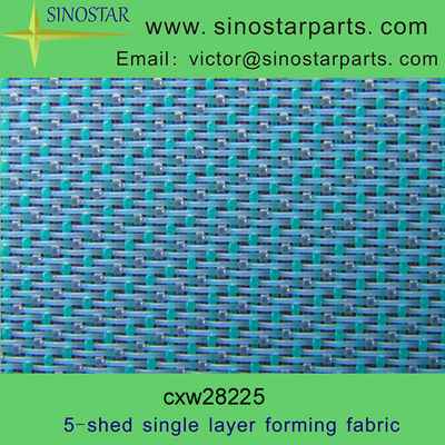 polyester forming fabrics,single layer,CXW28225