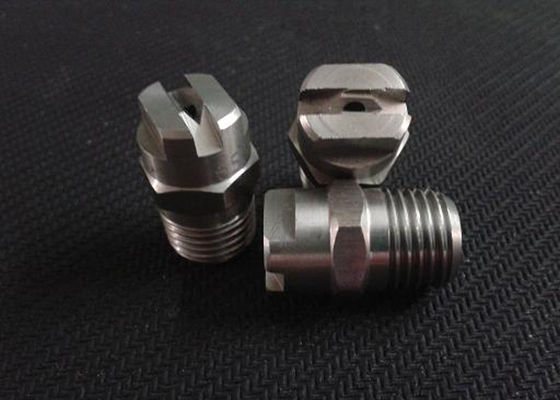 high pressure heat treatment stainless steel flat fan vee jet water spray nozzle