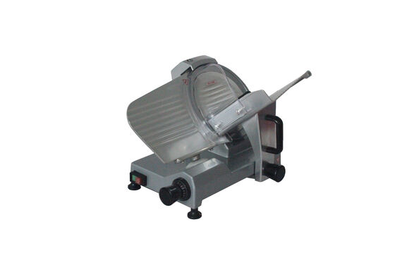 Economical Meat Slicer 9"/10"/12" - Die-Cast Aluminum, Base Painted, Manual Gravity Feed