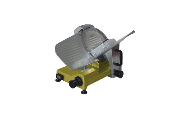 Economical Meat Slicer 9"/10"/12" - Die-Cast Aluminum, Base Painted, Manual Gravity Feed