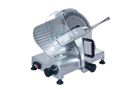 Standard Meat Slicer 9"/10"/12" - Aluminum-Magnesium Alloy, Polished & Anodized, Manual Gravity Feed
