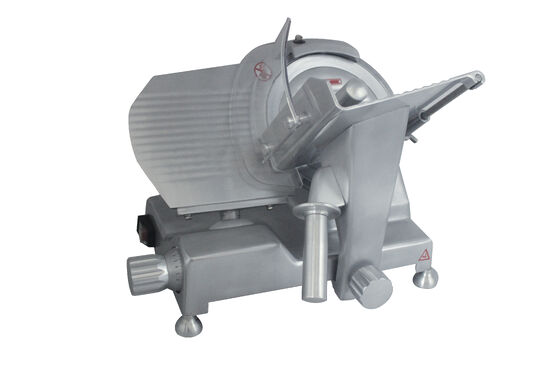 Deluxe Meat Slicer 9"/11"/12" - Aluminum-Magnesium Alloy, Polished & Anodized, Manual Gravity Feed