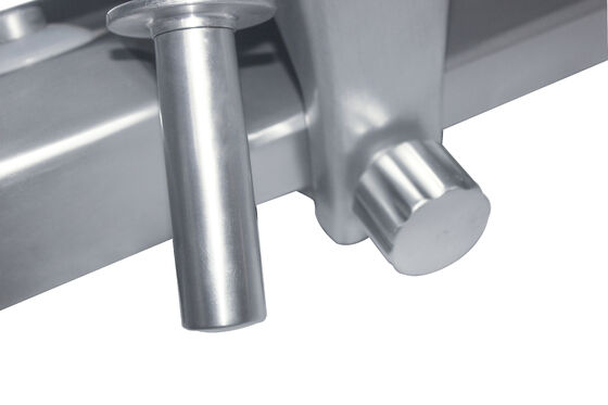 Deluxe Meat Slicer 9"/11"/12" - Aluminum-Magnesium Alloy, Polished & Anodized, Manual Gravity Feed