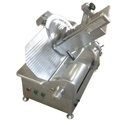 Automatic Meat Slicer 13"/14" - Aluminum-Magnesium Alloy, Polished & Anodized, Dual-Motor Automatic Feed