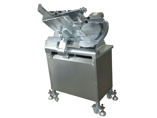 Automatic Meat Slicer 13"/14" - Aluminum-Magnesium Alloy, Polished & Anodized, Dual-Motor Automatic Feed