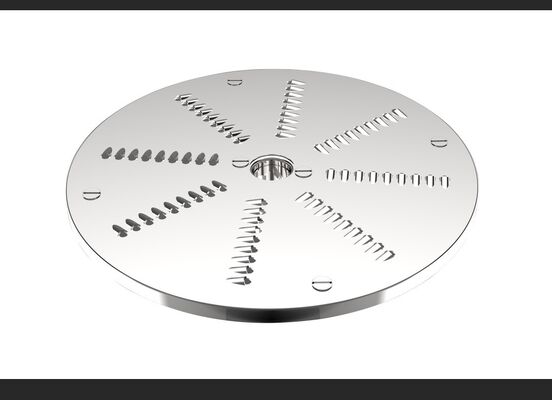 Multifunctional Vegetable Cutter, Stainless Steel Multi-Blade Disc Set, Quick Change Disc Design, Suitable for Slicing, Julienning, and Dicing