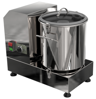 Food Cutting Machine - Variable High-Speed Mixing Control, Safety Interlock Protection, Continuous Ingredient Feeding