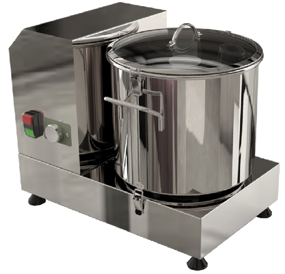 Food Cutting Machine - Variable High-Speed Mixing Control, Safety Interlock Protection, Continuous Ingredient Feeding