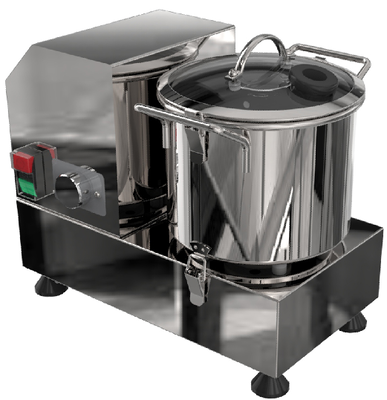 Food Cutting Machine - Variable High-Speed Mixing Control, Safety Interlock Protection, Continuous Ingredient Feeding