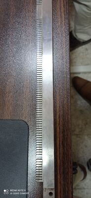 Perforation Knife, Serrated Strip Blade, Tooth Cutting Blade, Packaging Machine Knife, Bagging Machine Perforation Blade