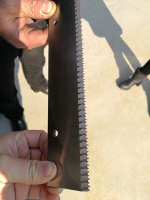 Perforation Knife, Serrated Strip Blade, Tooth Cutting Blade, Packaging Machine Knife, Bagging Machine Perforation Blade