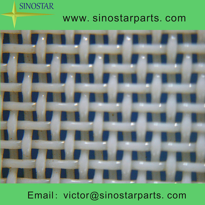 plain woven polyester pulp washing mesh