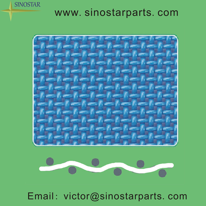 2-shed plain weave paper making screen