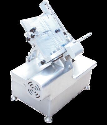 Automatic Meat Slicer 13"/14" - Aluminum-Magnesium Alloy, Polished & Anodized, Dual-Motor Automatic Feed