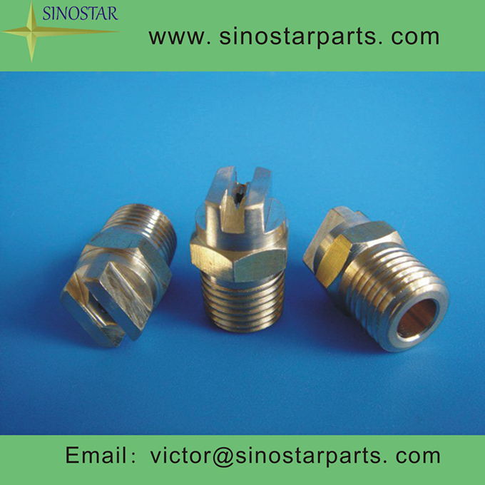 stainless steel flat spray nozzles